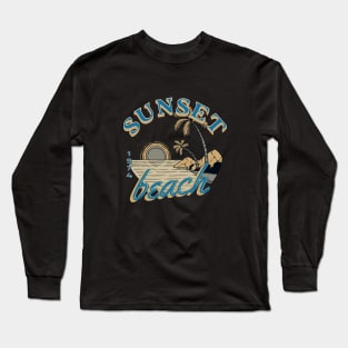 Sunset Beach 1974 Long Sleeve T-Shirt